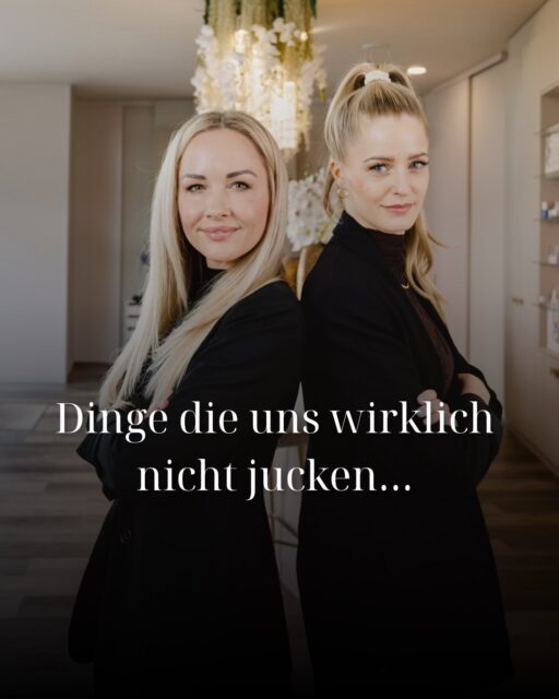 Und jetzt hör auf so viel nachzudenken & buch dir einfach deinen Termin 🤍✨

Wir freuen uns schon auf „Dinge die uns wirklich nicht jucken 2.0“ 👀

📸 @mandystappenbeckphotography
