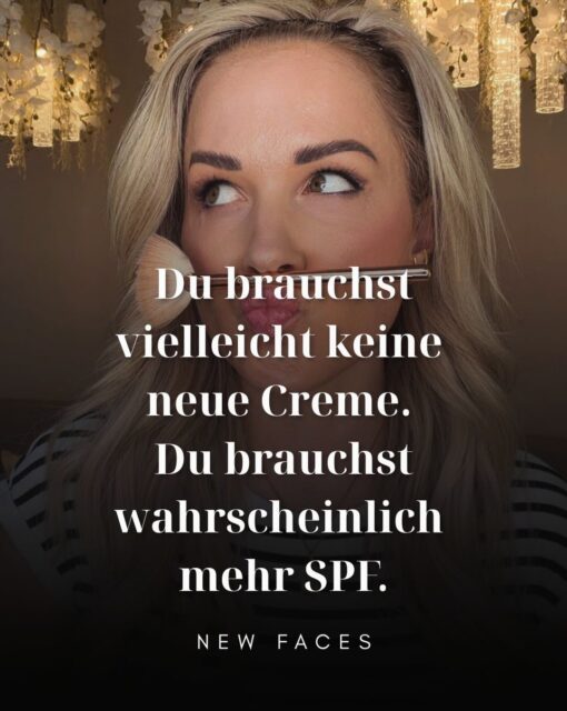 ☀️ UV-Strahlen gehören zu den größten Ursachen für vorzeitige Hautalterung. Sie können Pigmentflecken, Elastizitätsverlust und feine Linien begünstigen - und wirken nicht nur im Urlaub, sondern auch im Alltag.

Deshalb gehört Sonnenschutz für uns nicht in die Kategorie „Sommerprodukt“ - sondern in jede gute Skincare-Routine.

In unserem Institut setzen wir auf verschiedene SPF-Produkte, damit jede Haut den passenden Schutz findet – egal ob leicht, mattierend, pflegend oder für besonders empfindliche Haut.

✨ Welche Variante am besten zu deiner Haut passt, finden wir gerne gemeinsam mit dir heraus.

Welcher Mythos aus dem Carousel hat dich am meisten überrascht? 👇🤍